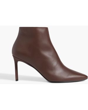Co. Leather Ankle Boots - Brown