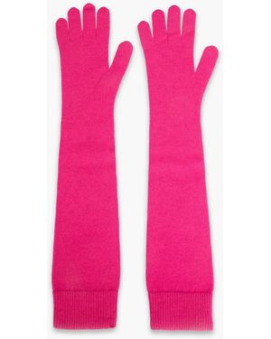 arch4 Lulu handschuhe aus kaschmir - Pink