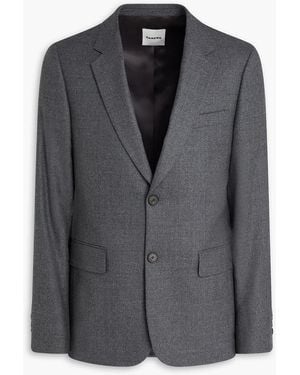 Sandro Wool-flannel Blazer - Black