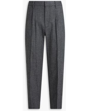 Rag & Bone Evan Houndstooth Tweed Trousers - Grey