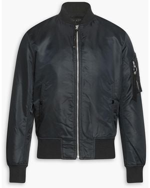 Rag & Bone Ston bomberjacke aus shell - Schwarz