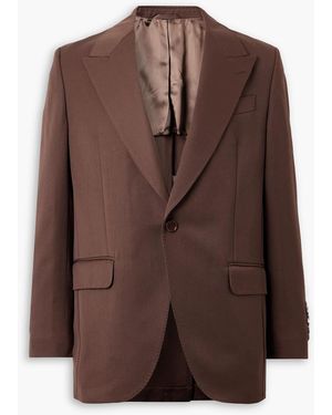 Simone Rocha Embellished Twill Blazer - Brown