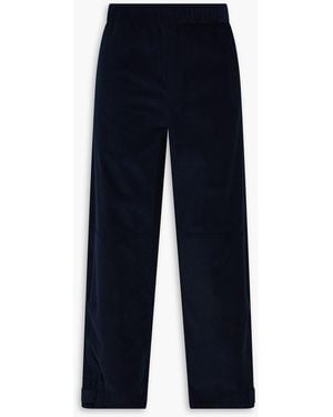 Wales Bonner Tapered Cotton-Corduroy Trousers - Blue