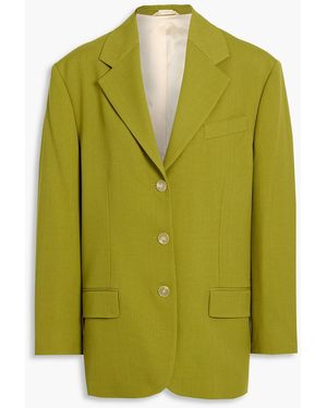 Acne Studios Woven Blazer - Green