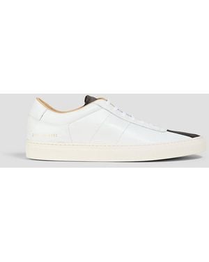 Common Projects Suede Penny Loafers - White