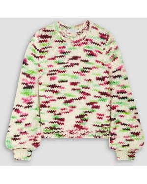 Gabriela Hearst Clarissa Dyed Cashmere Sweater - White