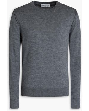 Dolce & Gabbana Wool Jumper - Grey