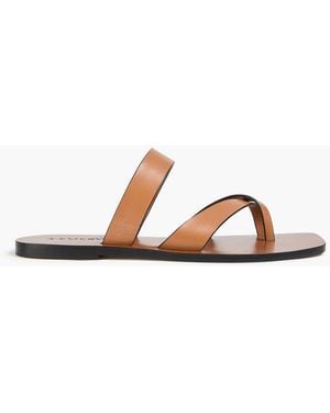 A.Emery Carter Leather Sandals - Brown