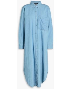 Eileen Fisher Denim Shirt Dress - Blue