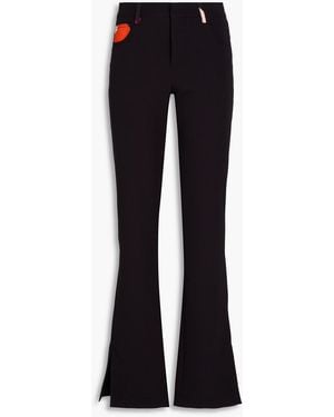 PUCCI Stretch-crepe Bootcut Pants - Blue