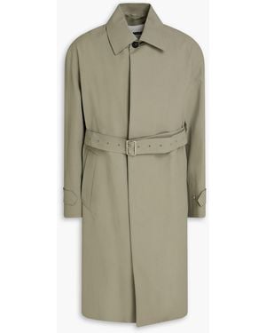 Jil Sander Cotton Trench Coat - Green