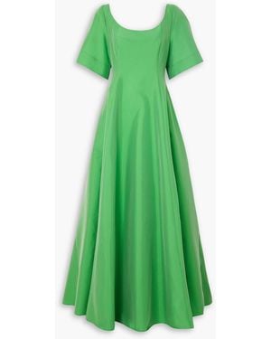 BERNADETTE Maude Taffeta Maxi Dress - Green