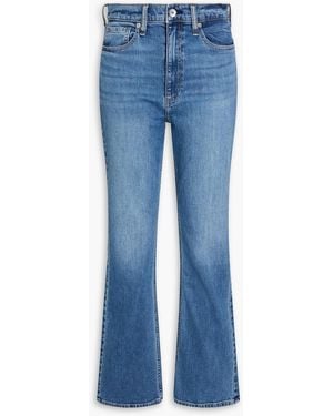 Rag & Bone Piper Mid-Rise Bootcut Jeans - Blue