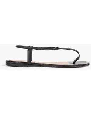 Gianvito Rossi Jaey Leather Sandals - Black
