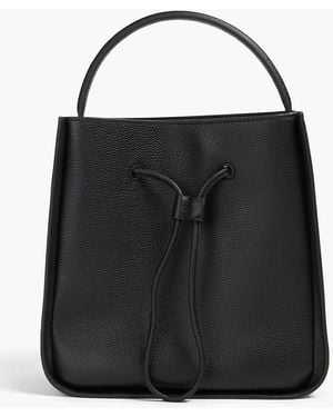 3.1 Phillip Lim Soleil Small Pebbled-leather Bucket Bag - Black