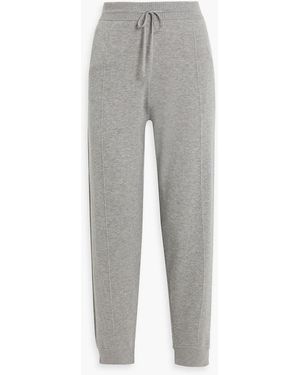 TOTEME Knitted Track Pants - Gray
