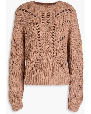 NAADAM Pointelle-knit Cotton Jumper - White