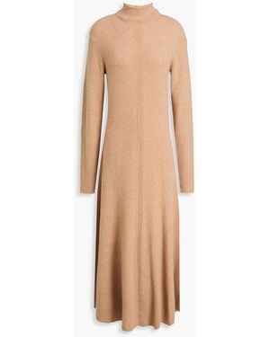 JOSEPH Cashmere-Blend Midi Dress - Natural
