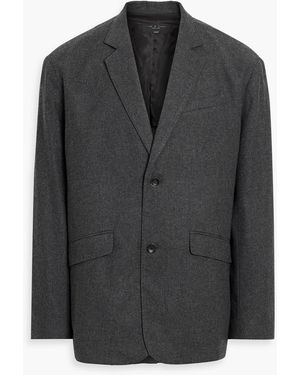 Rag & Bone Shift Flannel Blazer - Black