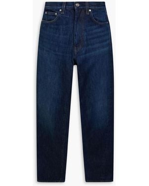 TOTEME High-Rise Tapered Jeans - Blue