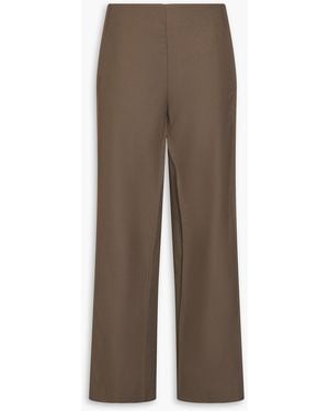 Acne Studios Hose mit geradem bein aus woll-twill - Braun