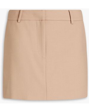 Anna Quan Twill Mini Skirt - Natural