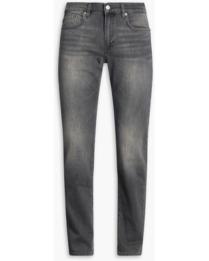 FRAME L'Homme Slim Faded Denim Jeans - Grey
