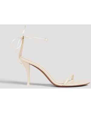 Neous Narumi Leather-Blend Sandals - White