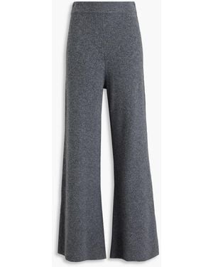 Lisa Yang Khloe Cashmere Wide-leg Trousers - Grey