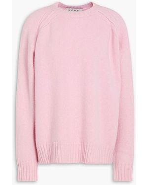 Rohe Wool And Cashmere-Blend Sweater - Pink