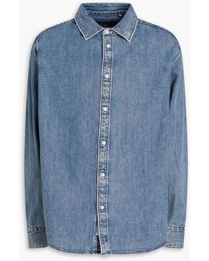 Rag & Bone Matthew Denim Shirt - Blue