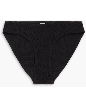 TOTEME Bikini-höschen mit raffung - Schwarz