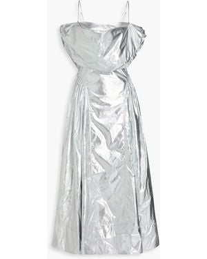 rejina pyo silver dress LONDON / INFO@REJINAPYO.COM / WWW.REJINAPYO.COM / @JINAPYO