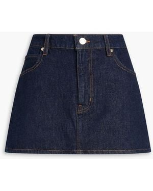 FRAME Denim Mini Skirt - Blue