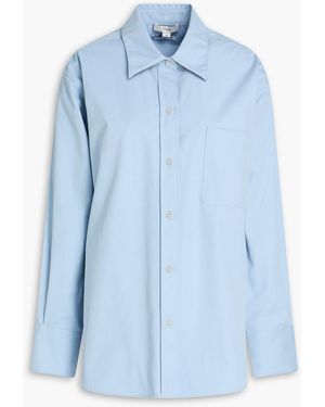 Vince Cotton-twill Shirt - Blue