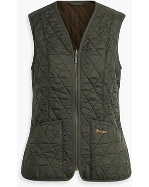 Barbour Betty Quilted Shell Vest - Green