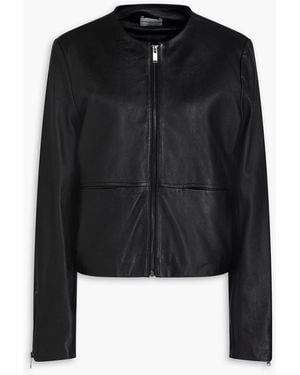Claudie Pierlot Leather Jacket - Black