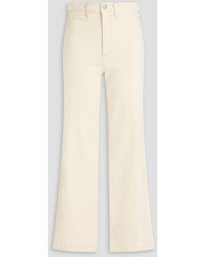 Rag & Bone Hadley High-rise Wide-leg Jeans - Natural