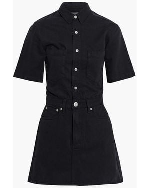 Rag & Bone Denim Mini Dress - Black