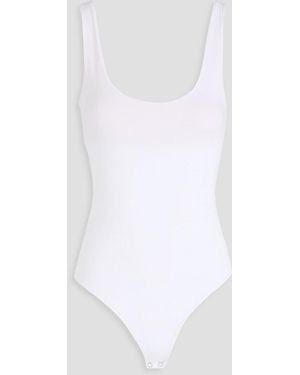 Enza Costa Stretch-jersey Bodysuit - White