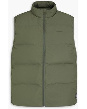 Holzweiler Quilted Shell Down Vest - Green
