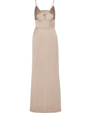 Bailey 44 Satin Gown - Natural