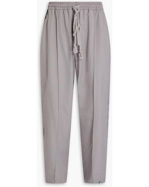 adidas Adi004 Frayed Twill Track Trousers - Grey