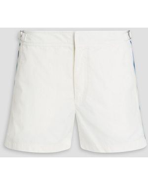 Orlebar Brown Mittellange badeshorts "setter" - Weiß