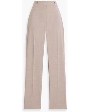 Theory Wool-Blend Slim-Leg Pants - White