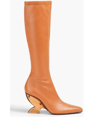 Zimmermann Leather Knee Boots - Brown