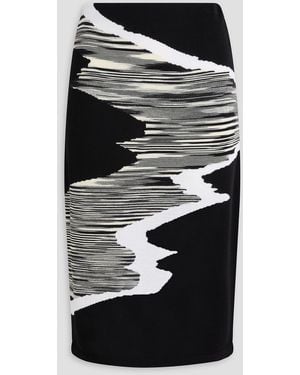 Missoni Space-Dyed Wool Skirt - Black
