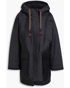 Theory Gabardine Parka - Blue