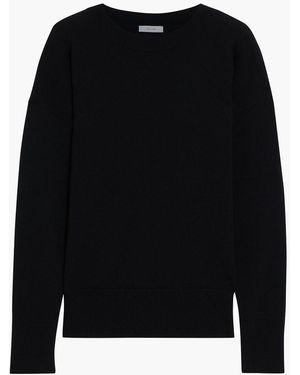 Iris & Ink Alma Cashmere Sweater - Black
