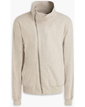 Rick Owens Cotton-Jersey Sweatshirt - Natural